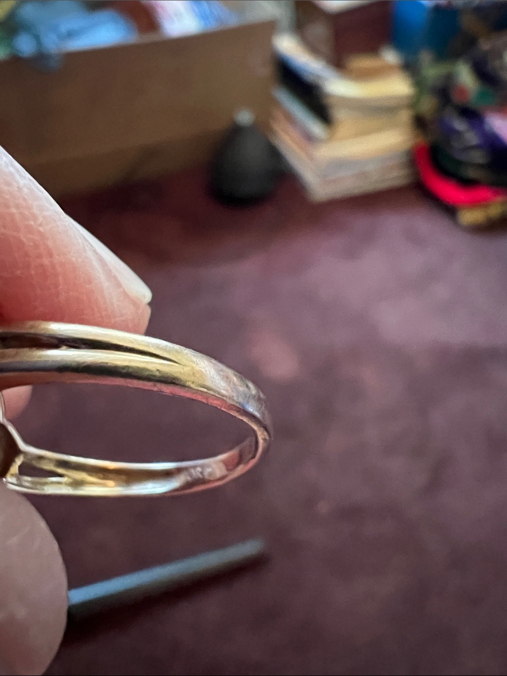 10 Karat Gold Heart Infinity Ring from Kay’s Jewelry - Picture 7 of 7